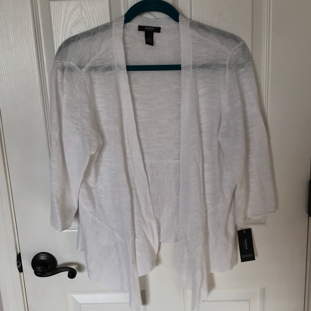 White Cardigan